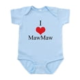 thumbnail image 1 of CafePress - I Love (Heart) Maw Maw Infant Bodysuit - Baby Light Bodysuit, Size Newborn - 24 Months, 1 of 4