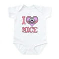 thumbnail image 1 of CafePress - I Love (Heart) Mice Infant Bodysuit - Baby Light Bodysuit, Size Newborn - 24 Months, 1 of 4