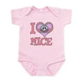 thumbnail image 1 of CafePress - I Love (Heart) Mice Infant Bodysuit - Baby Light Bodysuit, Size Newborn - 24 Months, 1 of 4