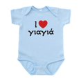 thumbnail image 1 of CafePress - I Love Heart Yiayia Infant Bodysuit - Baby Light Bodysuit, Size Newborn - 24 Months, 1 of 4