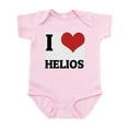 thumbnail image 1 of CafePress - I Love Helios Infant Creeper - Baby Light Bodysuit, Size Newborn - 24 Months, 1 of 4