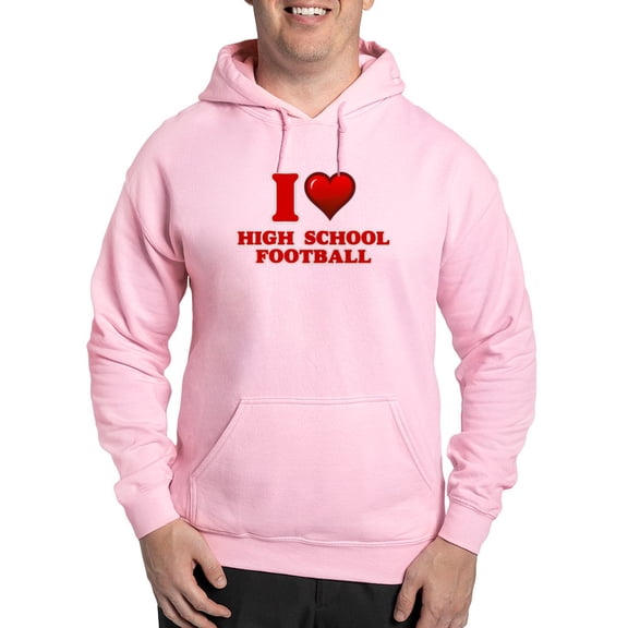 CafePress - I Love High School Football Sweatshirt - Pullover Hoodie, Hooded Sweatshirt