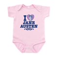 thumbnail image 1 of CafePress - I Love Jane Austen Infant Bodysuit - Baby Light Bodysuit, Size Newborn - 24 Months, 1 of 4