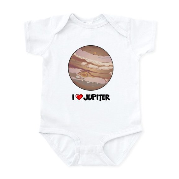 CafePress - I Love Jupiter Infant Bodysuit - Baby Light Bodysuit, Size Newborn - 24 Months