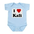 thumbnail image 1 of CafePress - I Love Kali Infant Bodysuit - Baby Light Bodysuit, Size Newborn - 24 Months, 1 of 4