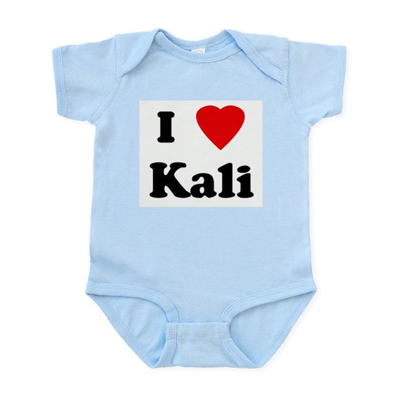 CafePress - I Love Kali Infant Bodysuit - Baby Light Bodysuit, Size Newborn - 24 Months