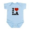 thumbnail image 1 of CafePress - I Love LA Infant Bodysuit - Baby Light Bodysuit, Size Newborn - 24 Months, 1 of 4