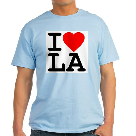CafePress - I Love LA Light T Shirt - Light T-Shirt - CP