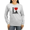 thumbnail image 1 of CafePress - I Love LA Women's Long Sleeve T Shirt - Women's Long Sleeve Graphic Casual T-Shirt, 1 of 4