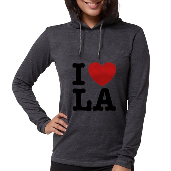 CafePress - I Love LA - Womens Hooded Shirt