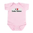 thumbnail image 1 of CafePress - I Love Lake Tahoe Infant Bodysuit - Baby Light Bodysuit, Size Newborn - 24 Months, 1 of 4