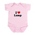 thumbnail image 1 of CafePress - I Love Lamp Infant Bodysuit - Baby Light Bodysuit, Size Newborn - 24 Months, 1 of 4