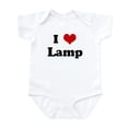 thumbnail image 1 of CafePress - I Love Lamp Infant Bodysuit - Baby Light Bodysuit, Size Newborn - 24 Months, 1 of 4