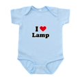thumbnail image 1 of CafePress - I Love Lamp Infant Bodysuit - Baby Light Bodysuit, Size Newborn - 24 Months, 1 of 4