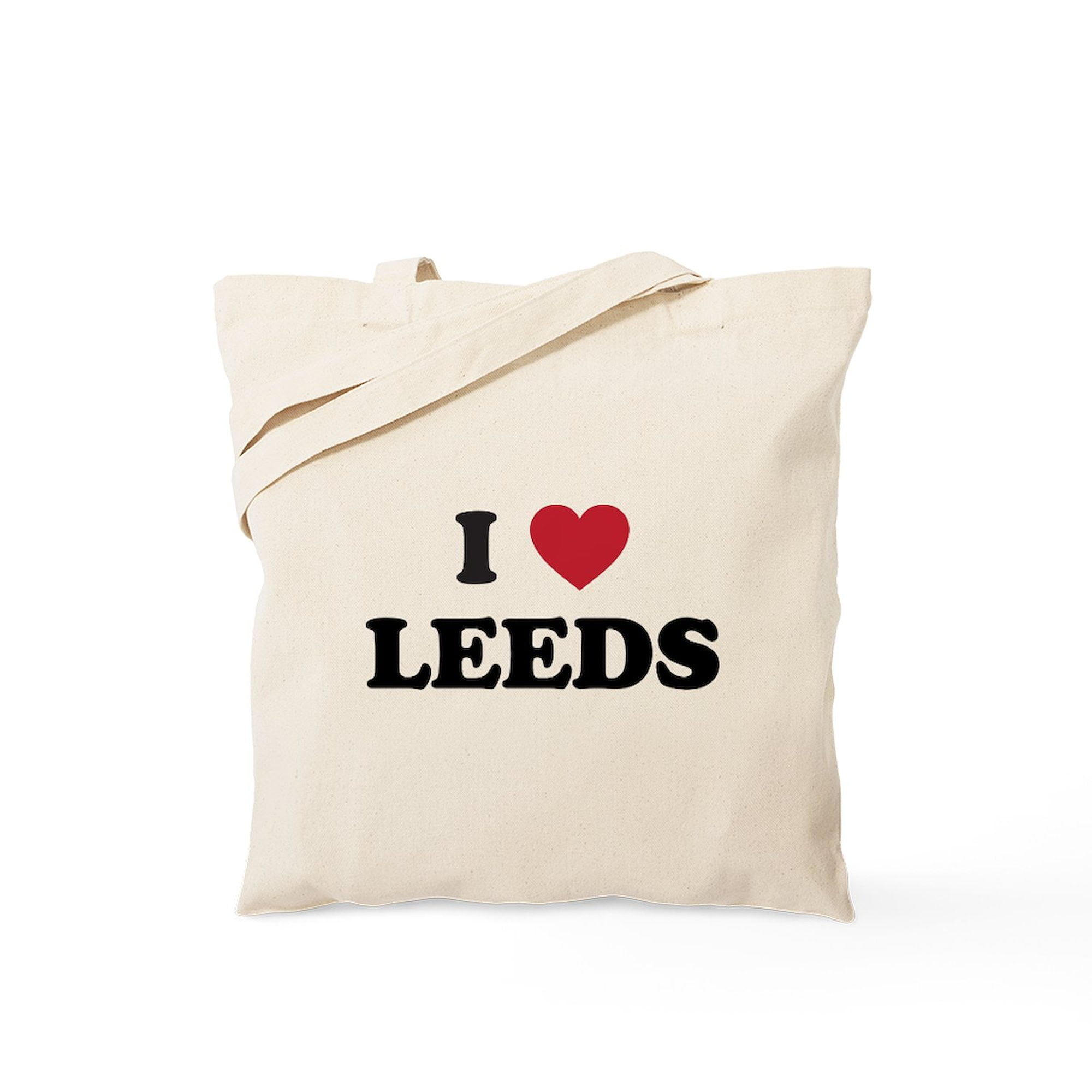 CafePress I Love Leeds Tote Bag Natural Canvas Tote Bag Cloth Shopping Bag Walmart
