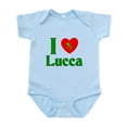 thumbnail image 1 of CafePress - I Love Lucca Infant Bodysuit - Baby Light Bodysuit, Size Newborn - 24 Months, 1 of 4