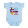 thumbnail image 1 of CafePress - I Love Luna Infant Bodysuit - Baby Light Bodysuit, Size Newborn - 24 Months, 1 of 4