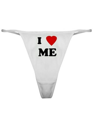CafePress Pink Boxer Dog Classic Thong Thong Underwear, Funny