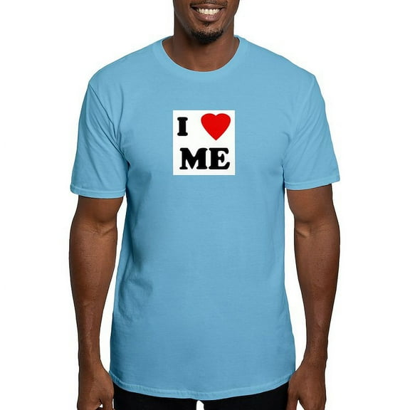 CafePress - I Love ME Fitted T Shirt - Fitted T-Shirt, Vintage Fit Soft Cotton Tee