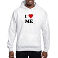 thumbnail image 1 of CafePress - I Love ME Hooded Sweatshirt - Pullover Hoodie, Hooded Sweatshirt, 1 of 4