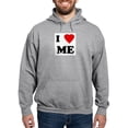 thumbnail image 1 of CafePress - I Love ME Hooded Sweatshirt - Pullover Hoodie, Hooded Sweatshirt, 1 of 4