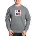 thumbnail image 1 of CafePress - I Love ME Sweatshirt - Crew Neck Sweatshirt, 1 of 5
