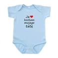 thumbnail image 1 of CafePress - I Love MY Dad (Polish) Infant Bodysuit - Baby Light Bodysuit, Size Newborn - 24 Months, 1 of 4
