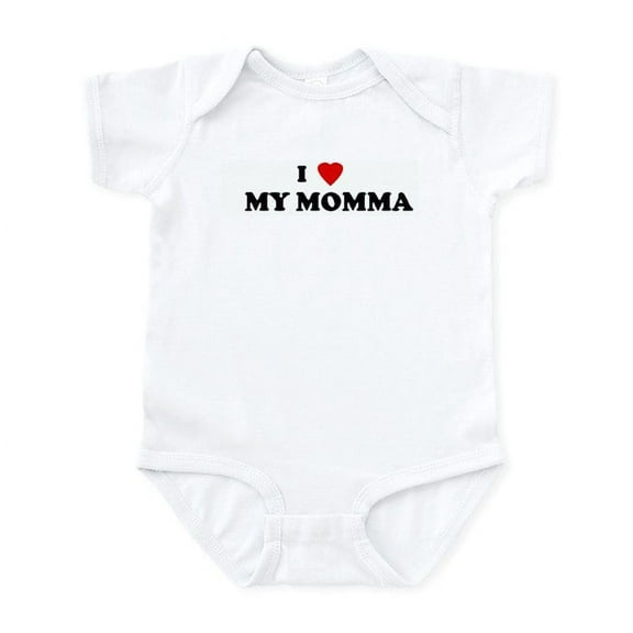 CafePress - I Love MY MOMMA Infant Bodysuit - Baby Light Bodysuit, Size Newborn - 24 Months
