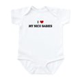 thumbnail image 1 of CafePress - I Love MY NICU BABIES Infant Bodysuit - Baby Light Bodysuit, Size Newborn - 24 Months, 1 of 4