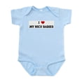 thumbnail image 1 of CafePress - I Love MY NICU BABIES Infant Bodysuit - Baby Light Bodysuit, Size Newborn - 24 Months, 1 of 4
