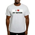 thumbnail image 1 of CafePress - I Love MY SISTERS Ash Grey T Shirt - Men's Classic Graphic T-Shirt, 1 of 4