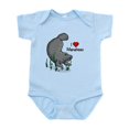 thumbnail image 1 of CafePress - I Love Manatees Infant Bodysuit - Baby Light Bodysuit, Size Newborn - 24 Months, 1 of 4