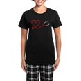 thumbnail image 1 of CafePress - I Love Medicine Pajamas - Women's Short Sleeve Print T-Shirt and Pants Dark Cotton Pajama Set, 1 of 7