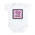 thumbnail image 1 of CafePress - I Love Mema Infant Bodysuit - Baby Light Bodysuit, Size Newborn - 24 Months, 1 of 4