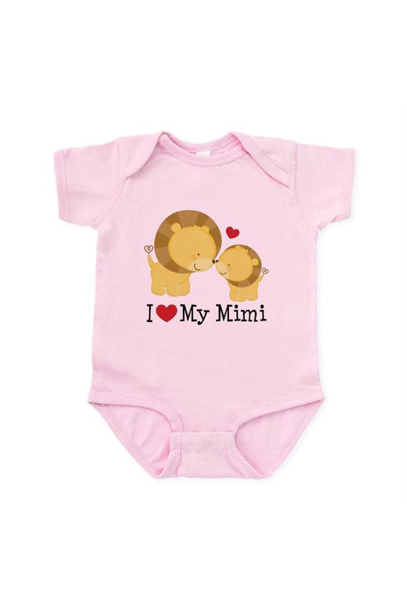 - I Love Mimi Infant Bodysuit - Baby Light Bodysuit, Size Newborn - 24 Months