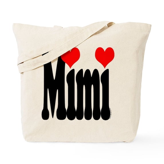 CafePress - I Love Mimi Tote Bag - Unisex Canvas Tote Bag, Beige, 1-Piece