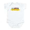 thumbnail image 1 of CafePress - I Love Mustard Infant Bodysuit - Baby Light Bodysuit, Size Newborn - 24 Months, 1 of 4