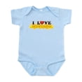 thumbnail image 1 of CafePress - I Love Mustard Infant Bodysuit - Baby Light Bodysuit, Size Newborn - 24 Months, 1 of 4