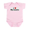 thumbnail image 1 of CafePress - I Love My Auntie Infant Bodysuit - Baby Light Bodysuit, Size Newborn - 24 Months, 1 of 4