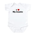 thumbnail image 1 of CafePress - I Love My Auntie Infant Bodysuit - Baby Light Bodysuit, Size Newborn - 24 Months, 1 of 4