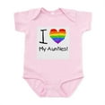 thumbnail image 1 of CafePress - I Love My Aunties! Infant Creeper - Baby Light Bodysuit, Size Newborn - 24 Months, 1 of 4