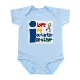 thumbnail image 1 of CafePress - I Love My Autistic Brother 1 Infant Bodysuit - Baby Light Bodysuit, Size Newborn - 24 Months, 1 of 4