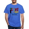 thumbnail image 1 of CafePress - I Love My Autistic & Nonautistic Grandchildren 2 D - Men's Classic Graphic Cotton T-Shirt, 1 of 4