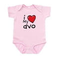 thumbnail image 1 of CafePress - I Love My Avo - Baby Light Bodysuit, Size Newborn - 24 Months, 1 of 4