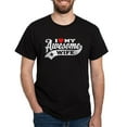 thumbnail image 1 of CafePress - I Love My Awesome Wife Dark T Shirt - Men's Classic Graphic Cotton T-Shirt, 1 of 4