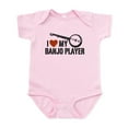 thumbnail image 1 of CafePress - I Love My Banjo Player Infant Bodysuit - Baby Light Bodysuit, Size Newborn - 24 Months, 1 of 4