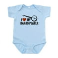 thumbnail image 1 of CafePress - I Love My Banjo Player Infant Bodysuit - Baby Light Bodysuit, Size Newborn - 24 Months, 1 of 4