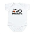 thumbnail image 1 of CafePress - I Love My Banjo Player Infant Bodysuit - Baby Light Bodysuit, Size Newborn - 24 Months, 1 of 4