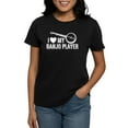 thumbnail image 1 of CafePress - I Love My Banjo Player Women's Dark T Shirt - Women's Traditional Fit Dark T-Shirt, 1 of 4