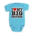 thumbnail image 1 of CafePress - I Love My Big Brother Infant Bodysuit - Cute Infant Bodysuit Baby Romper - Size Newborn - 24 Months, 1 of 3